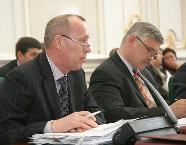 Владимир Василенко на заседании в администрации Самары